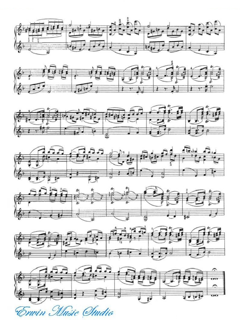 加维尼耶-24首隨想曲Pierre Gavinies 24 Caprices 13-16 提琴谱