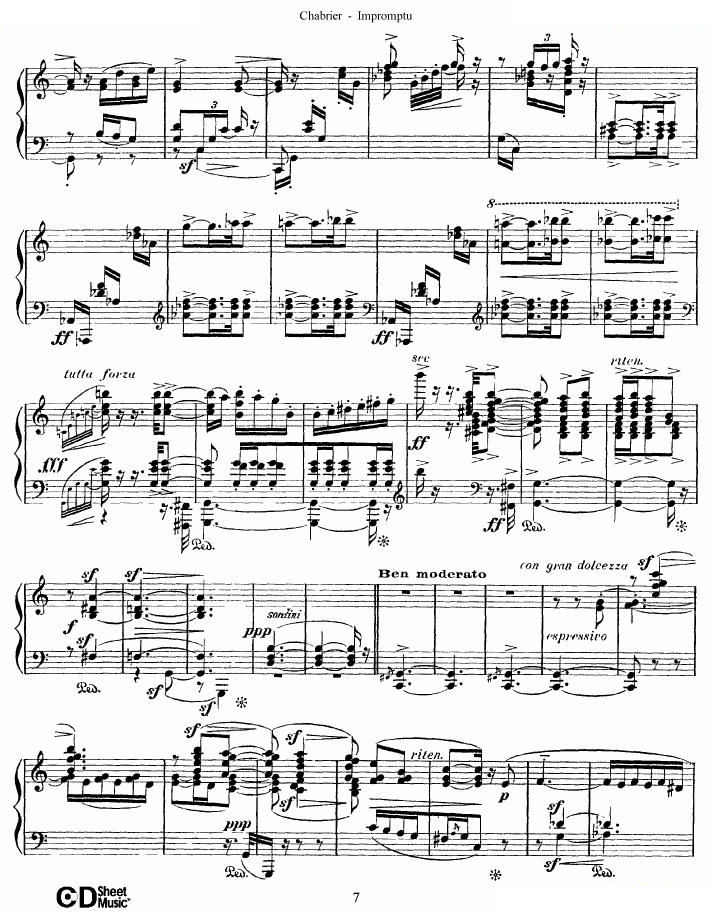 Chabrier - Impromptu Impromptu -