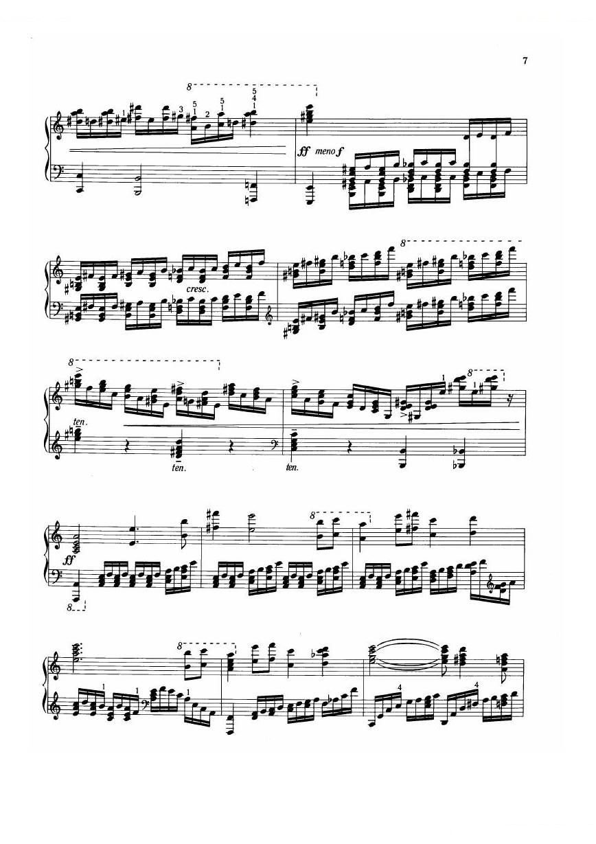 Dohnanyi_Etude Op.28 - 1 1 -