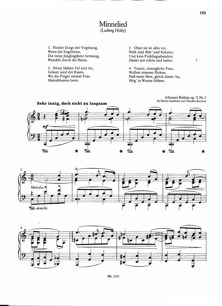 Brahms and his friends Anthology - 4 4 -