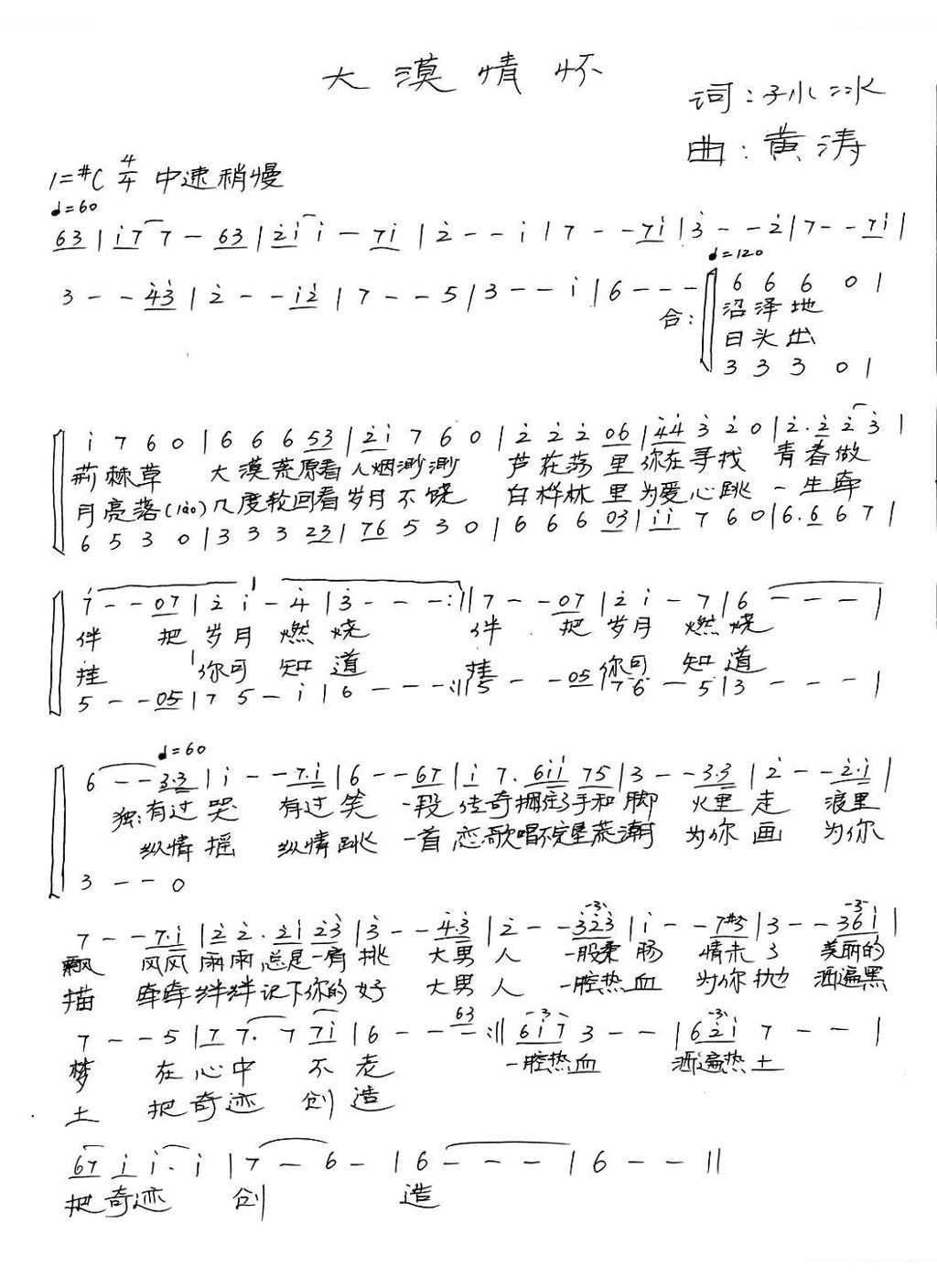 大漠情怀