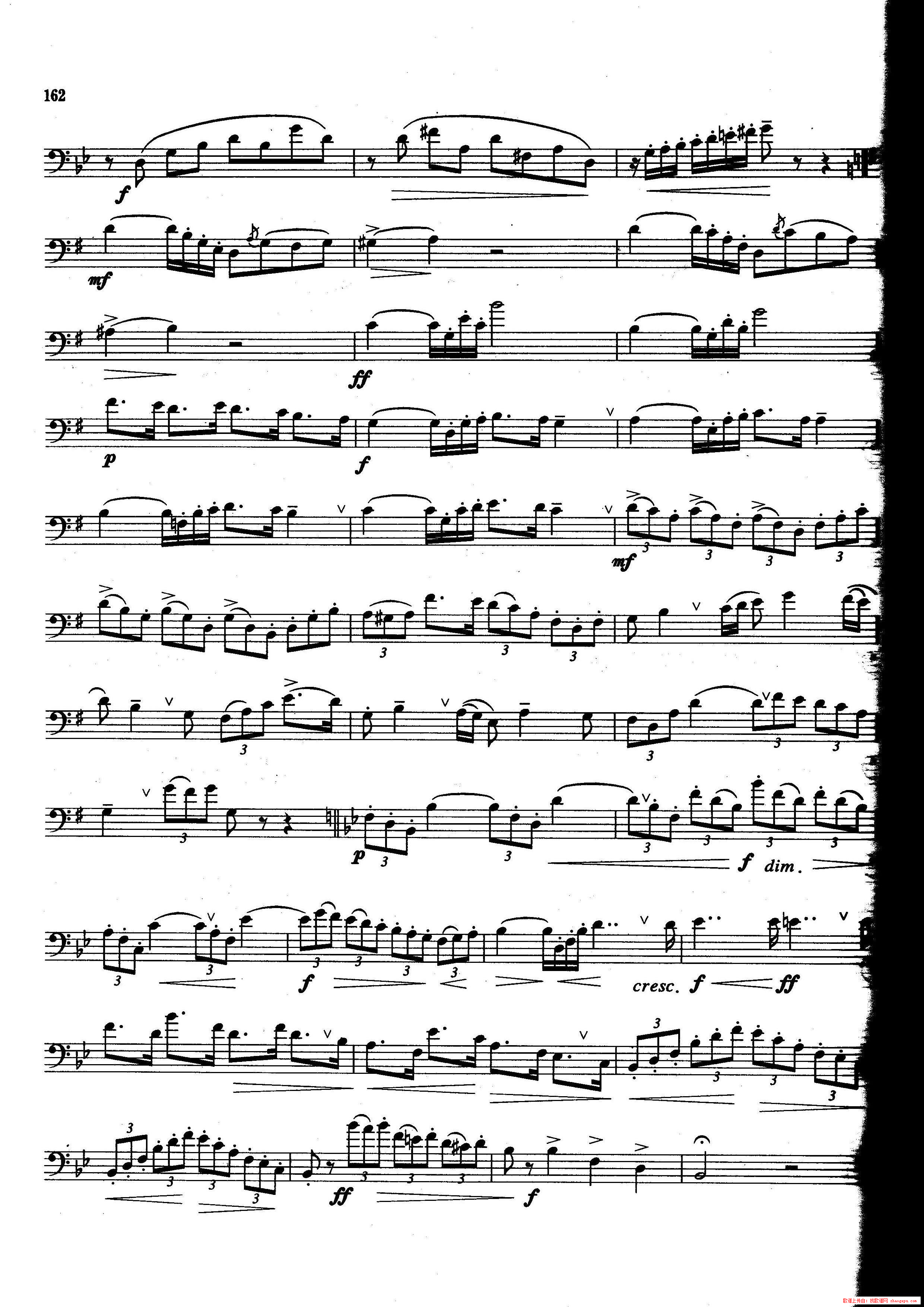 中央音乐学院_长号7级练习曲（业余版）