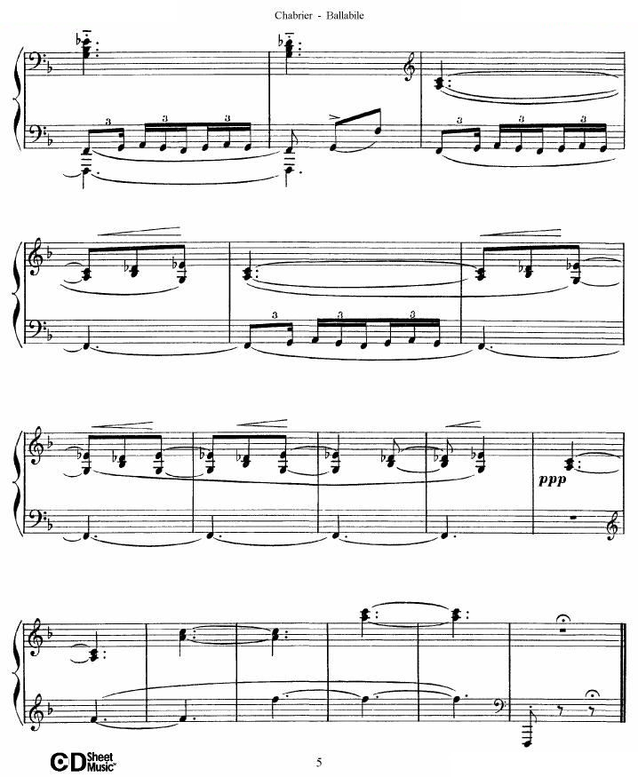 Chabrier - Ballabile Ballabile -