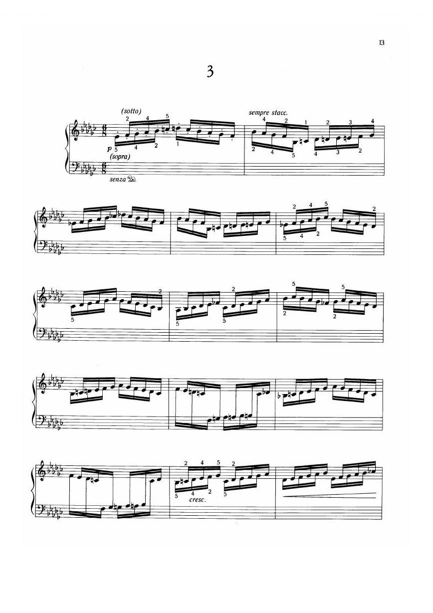 Dohnanyi_Etude Op.28 - 3 3 -