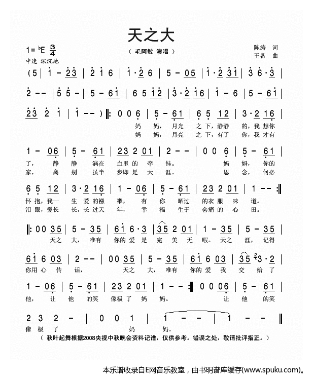 天之大-毛阿敏