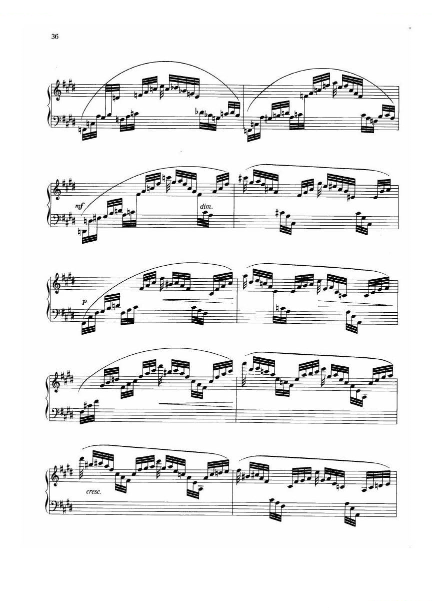 Dohnanyi_Etude Op.28 - 5 5 -