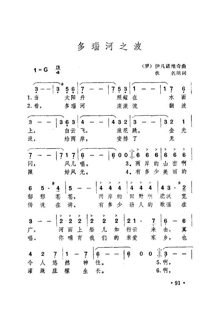 多瑙河之波