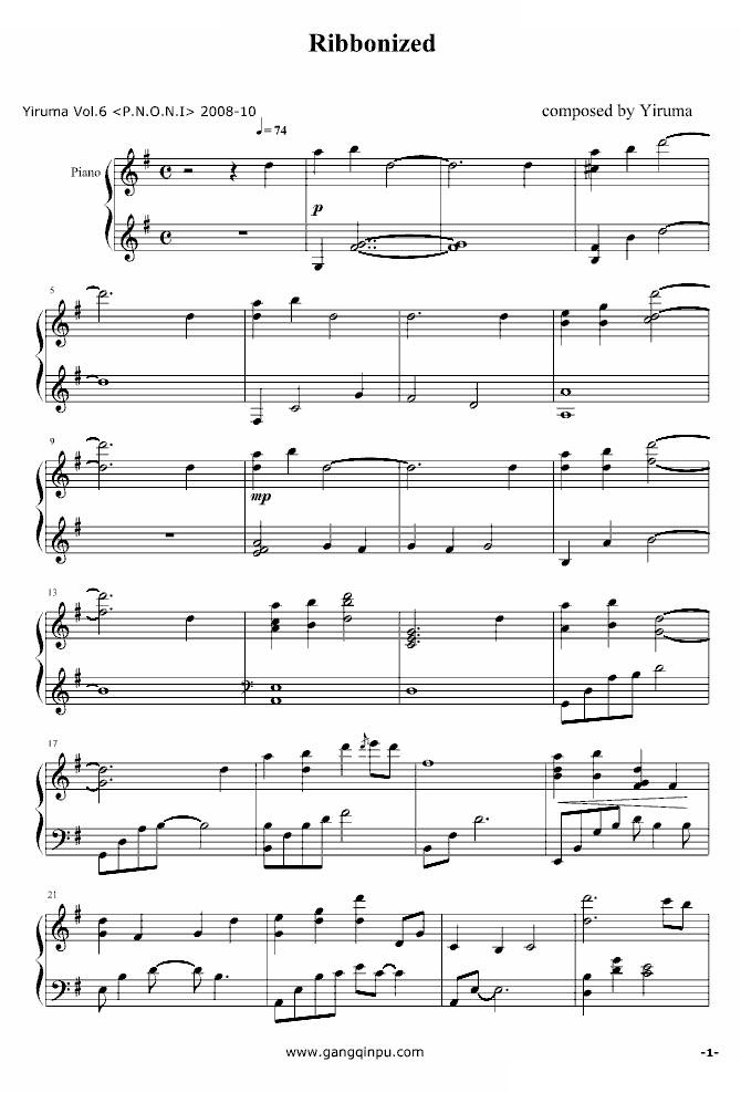 Ribboinzed - Yiruma Yiruma Yiruma -