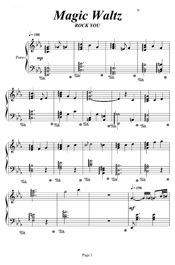 Magic- Waltz Waltz 海上钢琴师 -