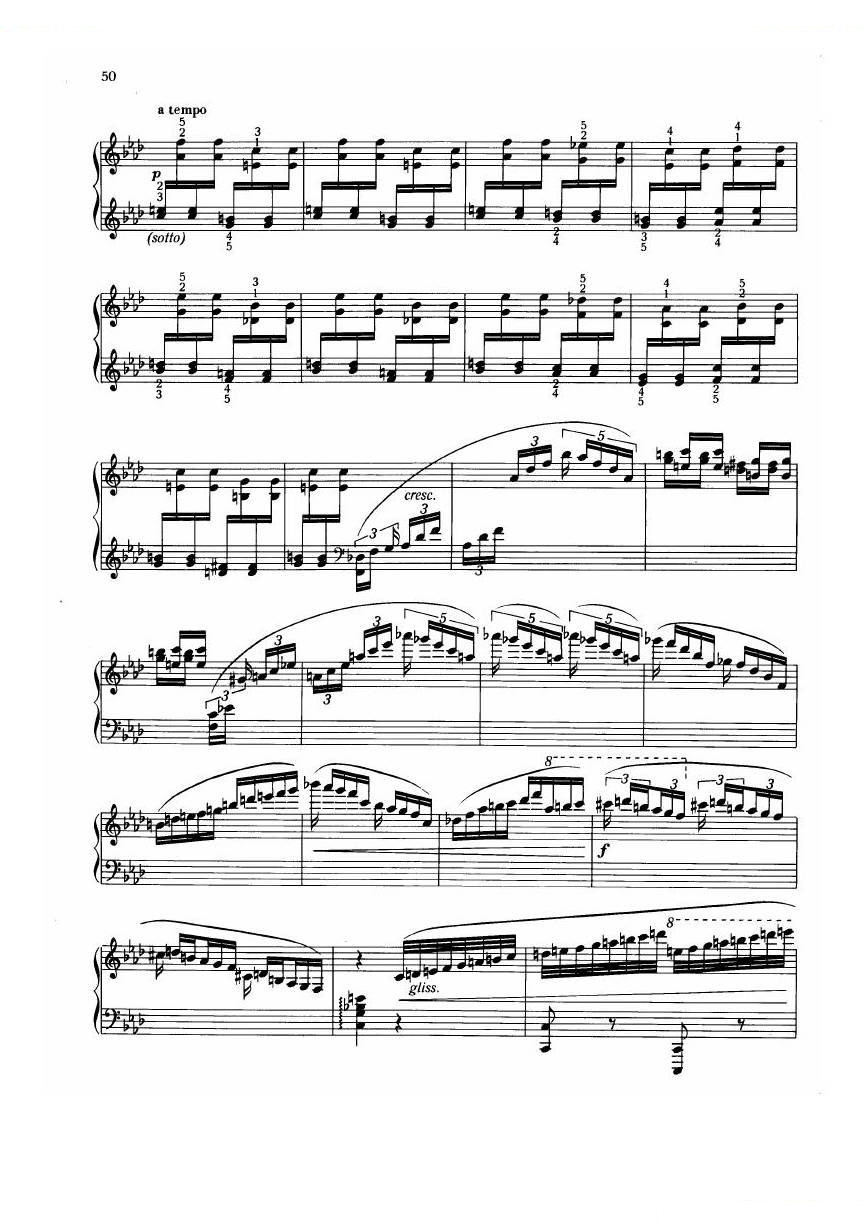 Dohnanyi_Etude Op.28 - 6 6 -