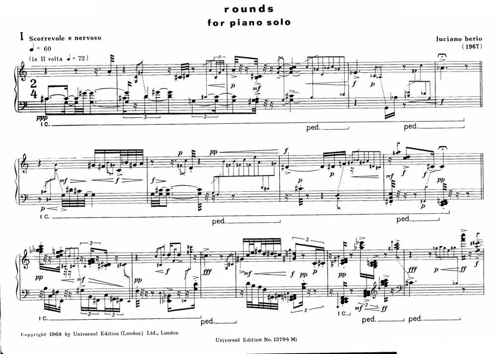 Berio - Rounds Rounds -