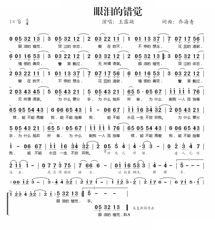 眼泪的错觉 