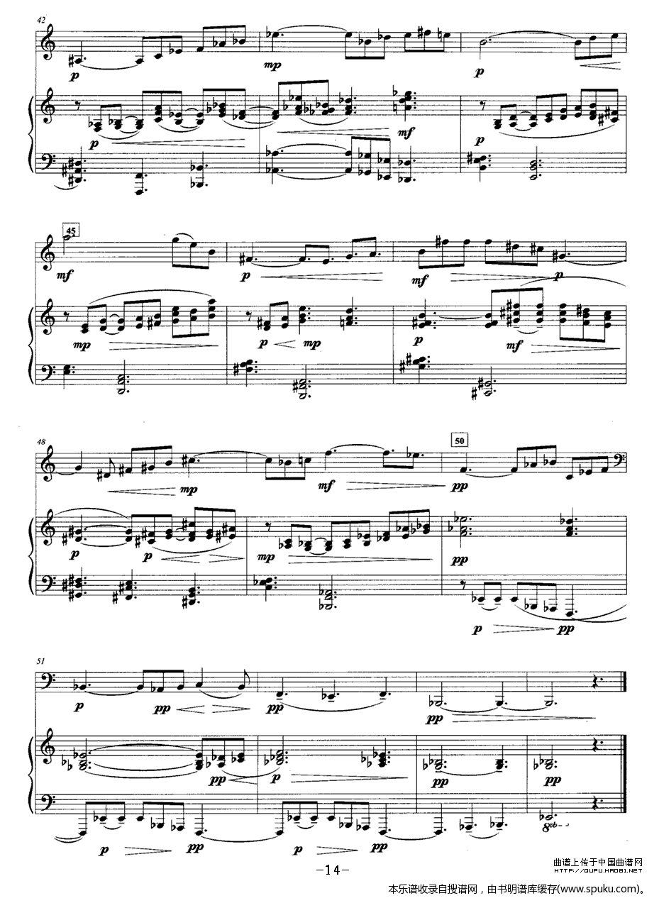 奏鸣曲（三）（圆号 钢琴）P4