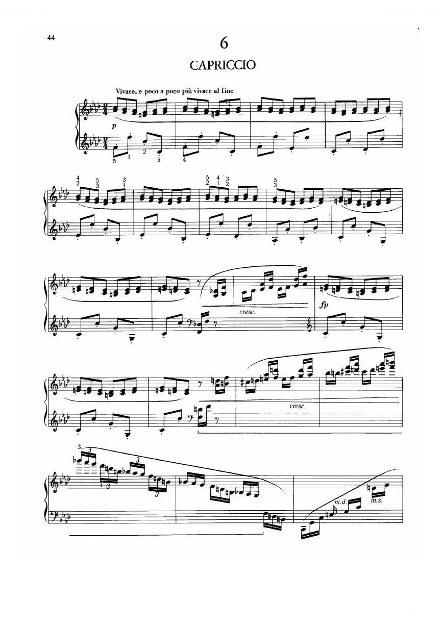 Dohnanyi_Etude Op.28 - 6 6 -