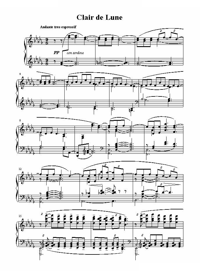 Clair de Lune 