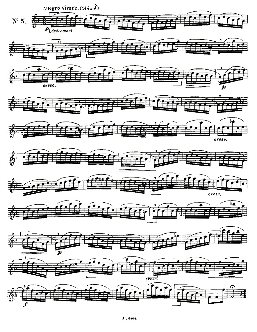 15首如歌的练习曲之1—5 铜管乐谱