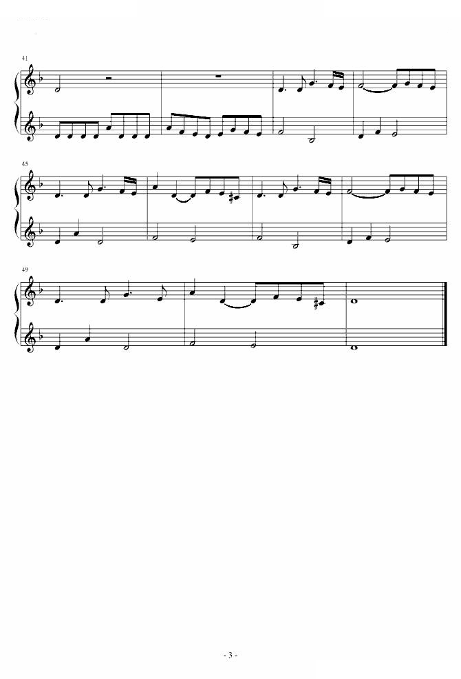 放牛班的春天主题曲童声二重唱 