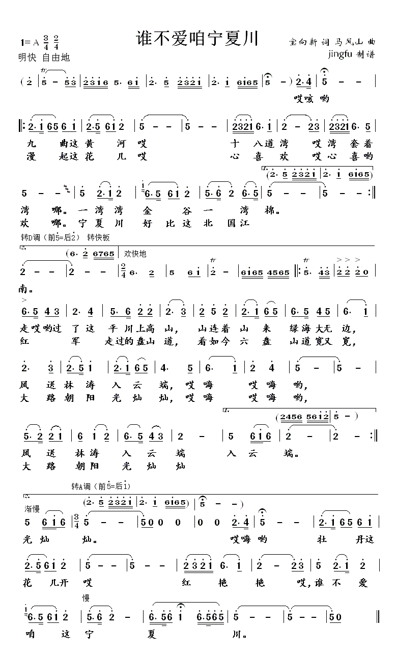 谁不爱咱宁夏川 