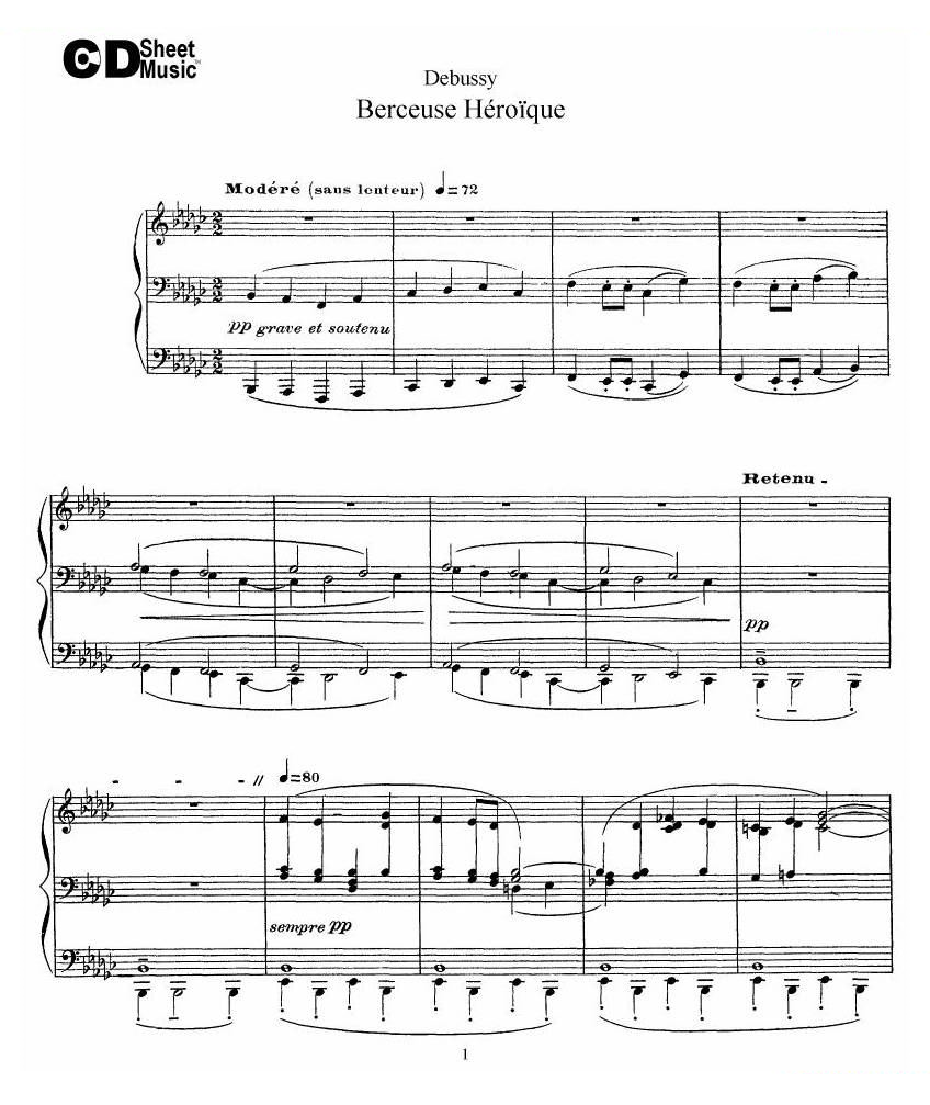 Debussy - Berceuse Héro_que Berceuse Héro_que -