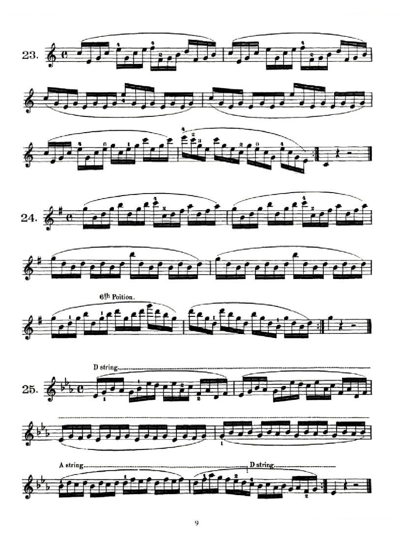 School of Mechanism,Op.74（小提琴技巧 作品.74） 提琴谱