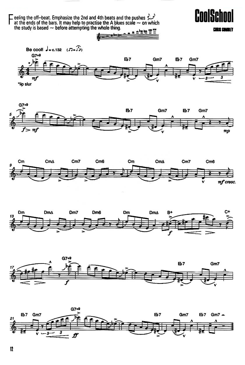 coolschool - 16首爵士练习曲 16首爵士练习曲 - 萨克斯谱