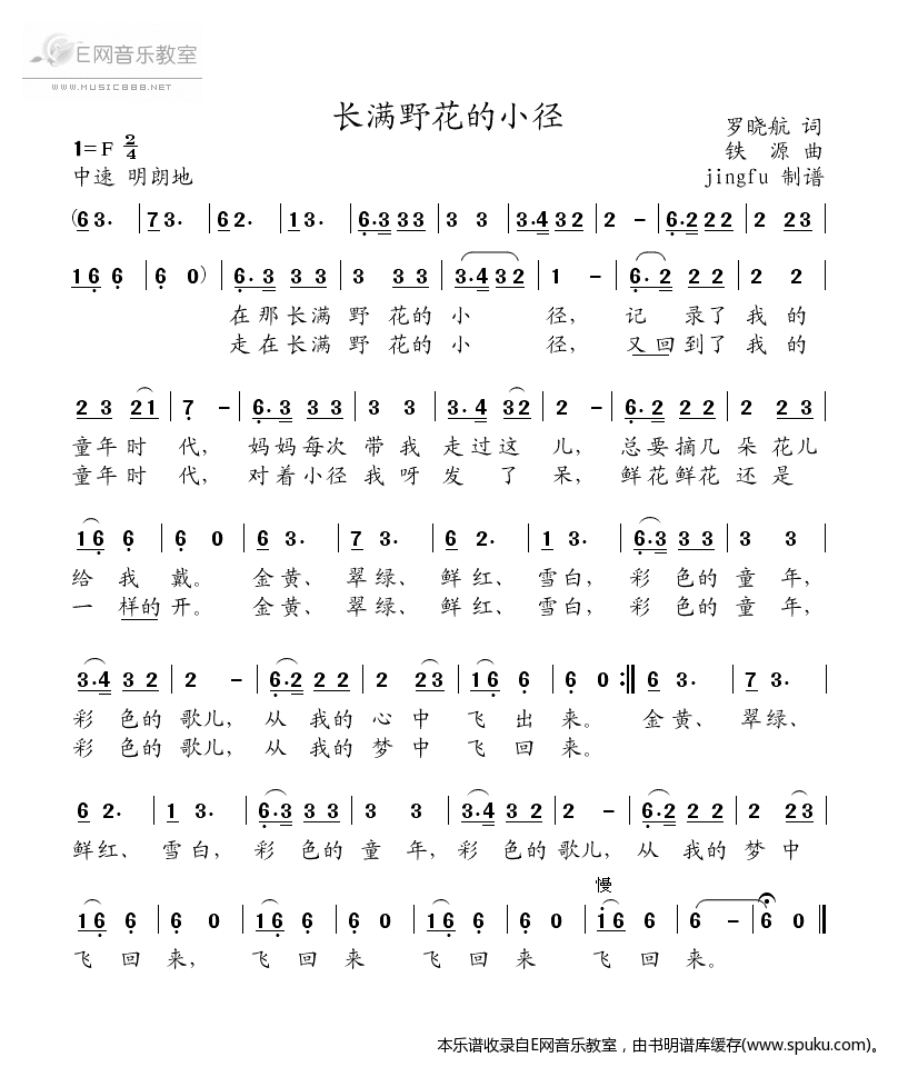 长满野花的小径-董文华