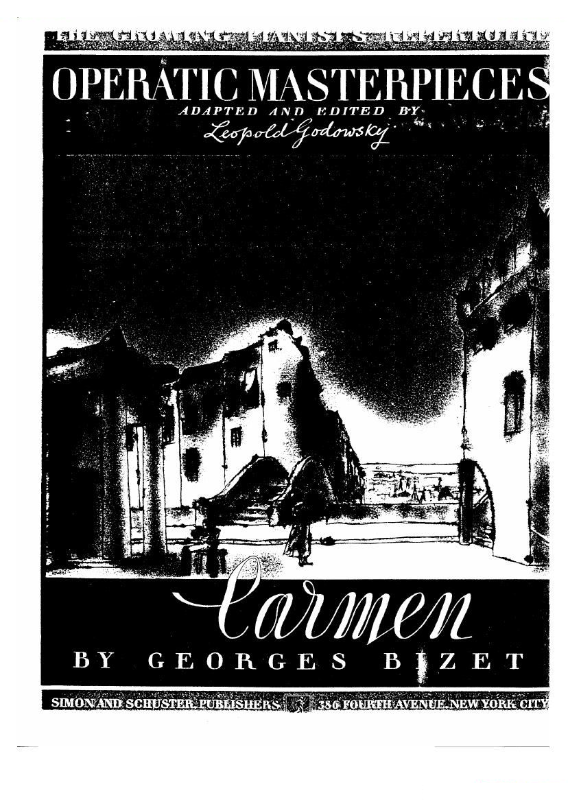 Bizet-Godowsky - Carmen Carmen -