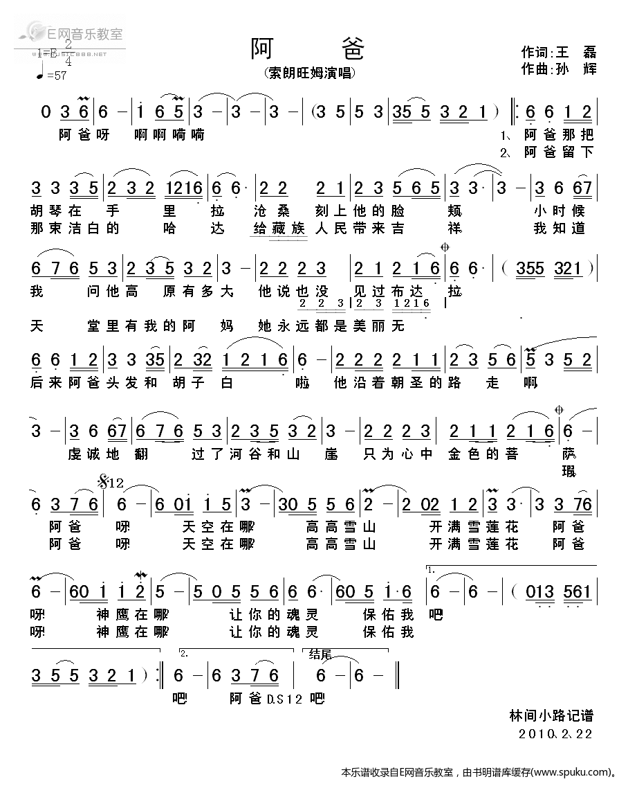 阿爸-索朗旺姆