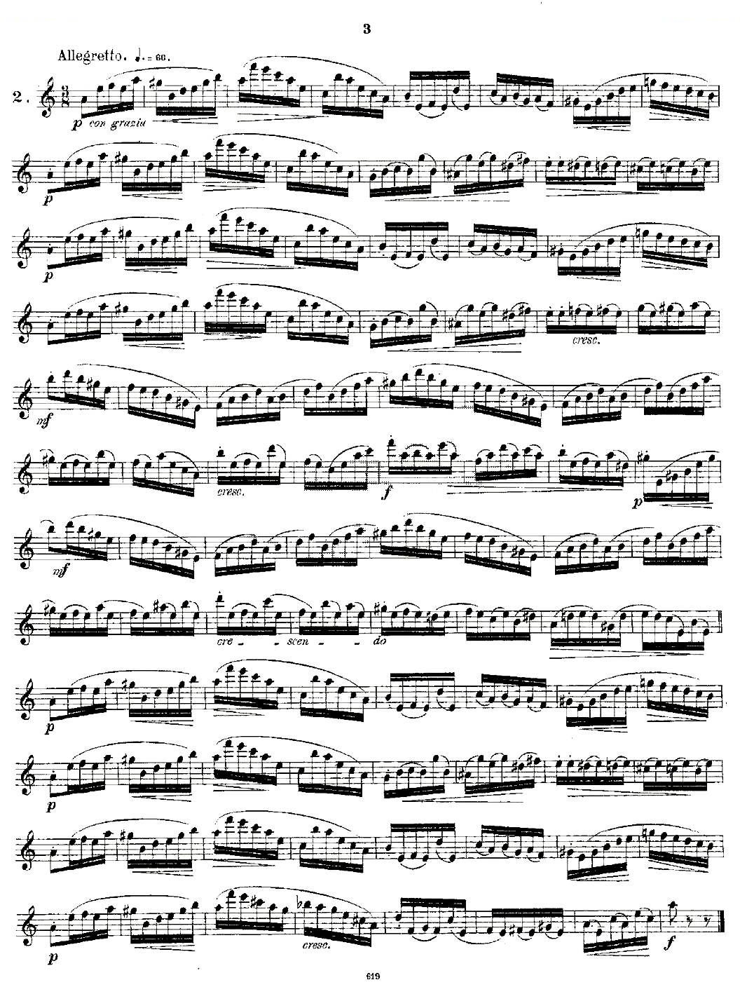 Andersen etude op30 之1—12（练习曲作品30号） 铜管乐谱