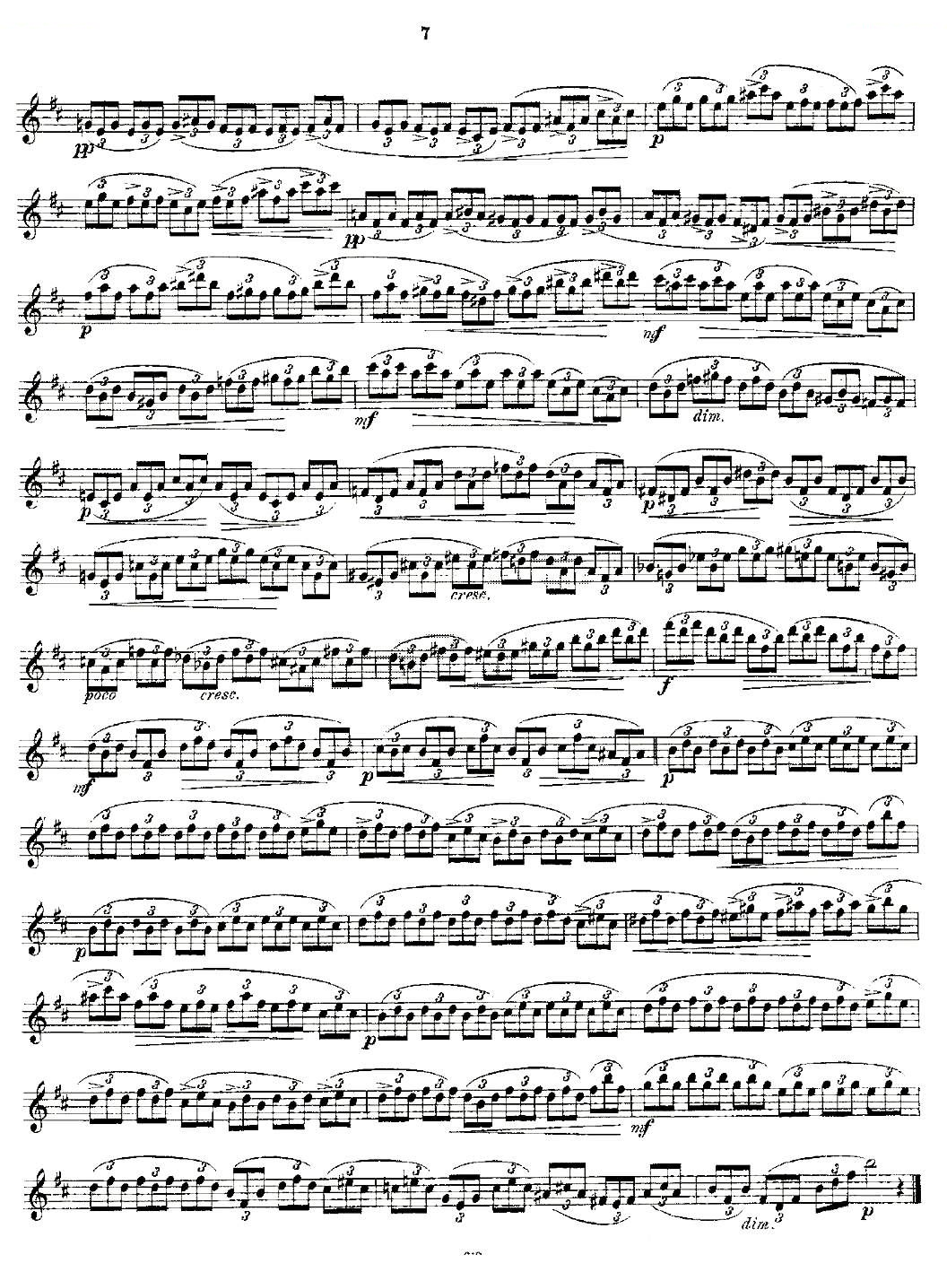 Andersen etude op30 之1—12（练习曲作品30号） 铜管乐谱