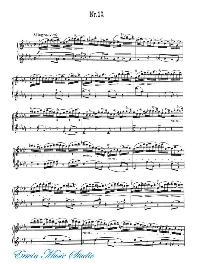 加维尼耶-24首隨想曲Pierre Gavinies 24 Caprices 09-12 提琴谱