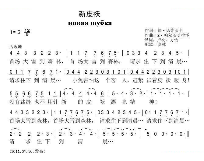 新皮袄