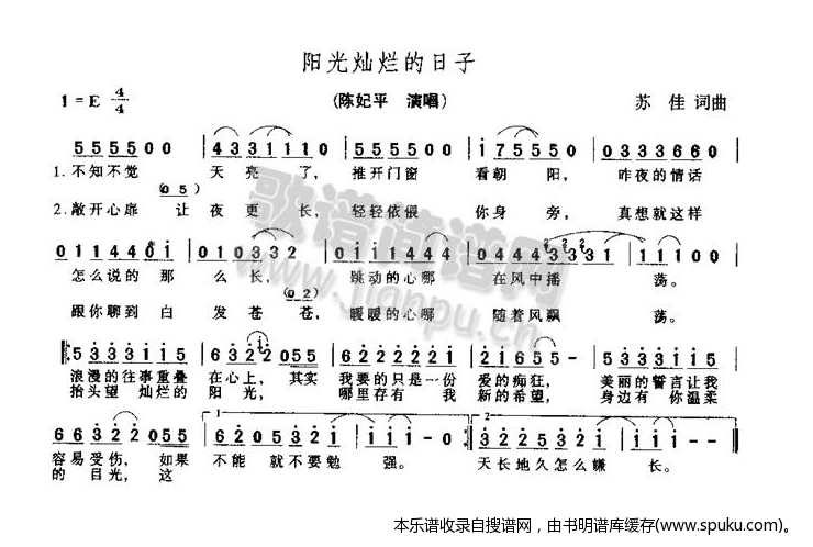 阳光灿烂的日子