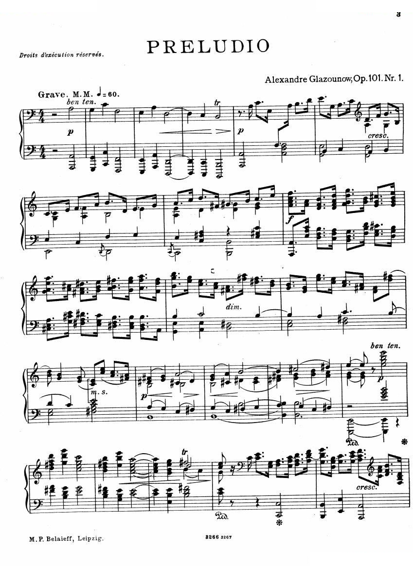 101-1 - prelude and fugue prelude and fugue -