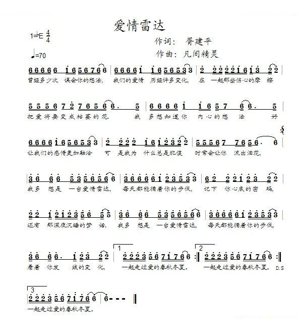 爱情雷达