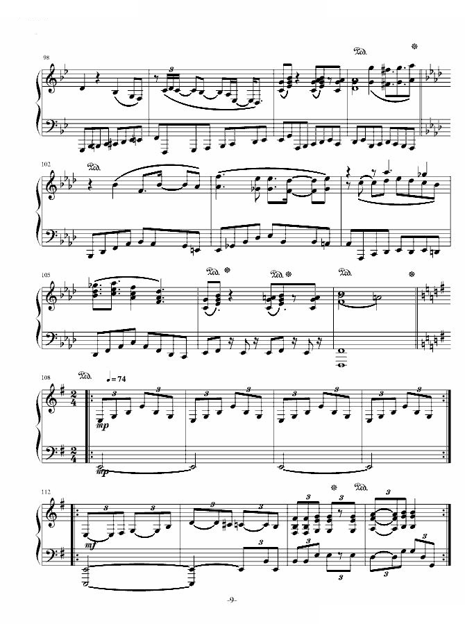 冥王 - 钢琴版 钢琴版 Sound Horizon -