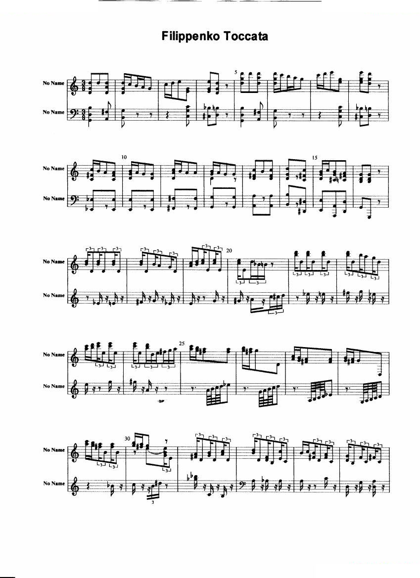 Filippenko - Toccata Toccata -