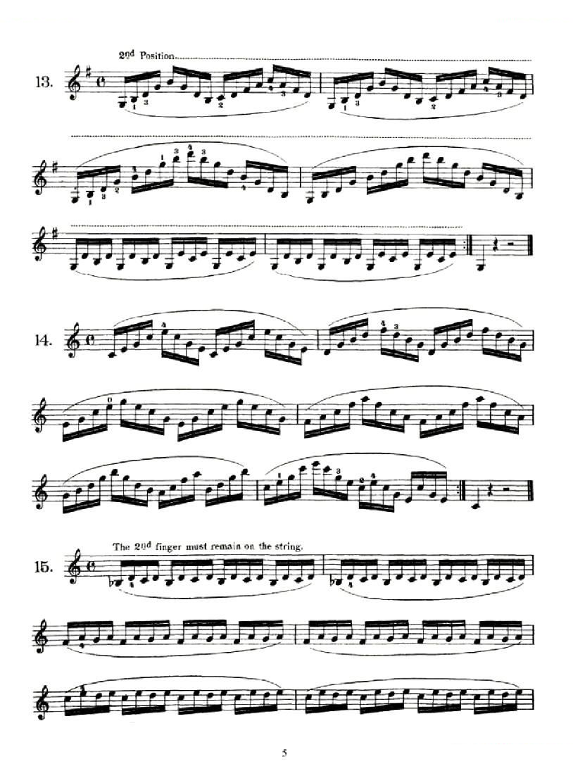 School of Mechanism,Op.74（小提琴技巧 作品.74） 提琴谱