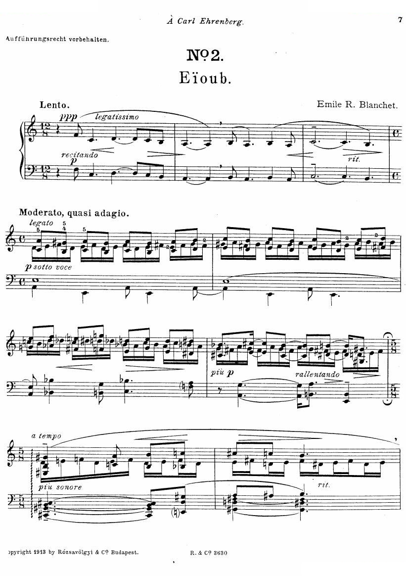 Blanchet - Op. 18 Turquie Op. 18 Turquie -