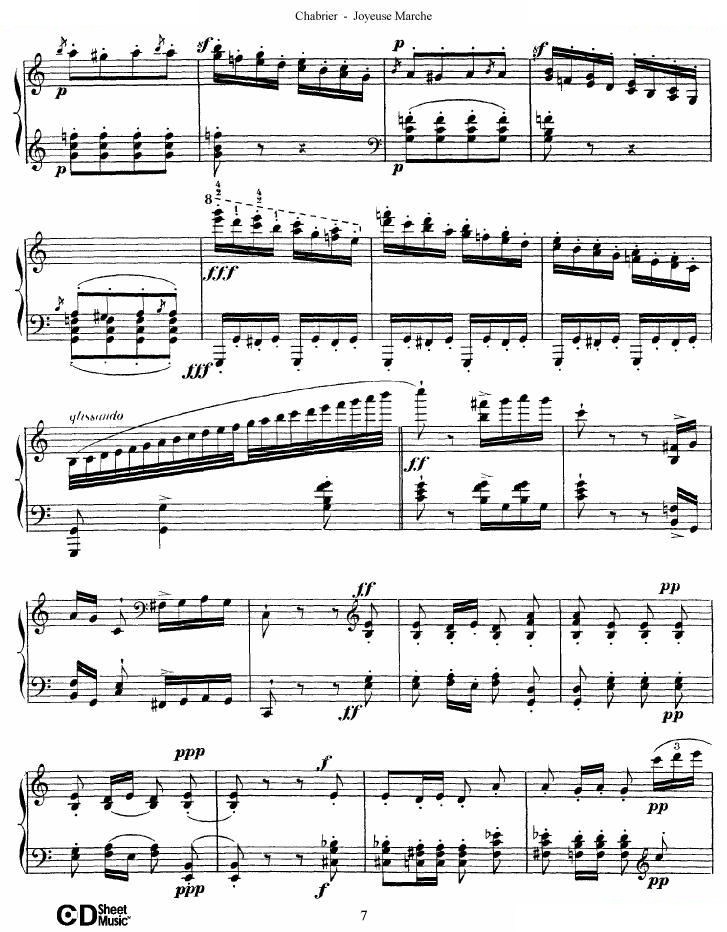 Chabrier - Joyeuse Marche Joyeuse Marche -