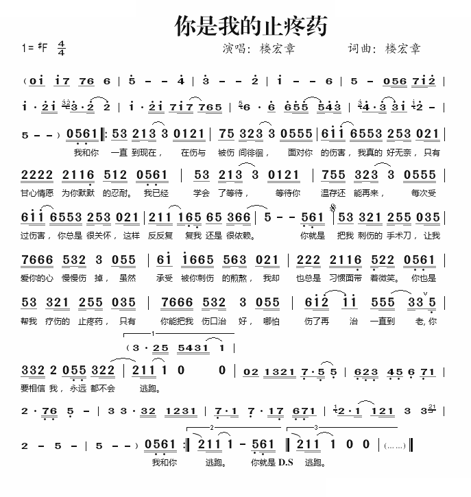 你是我的止疼药 