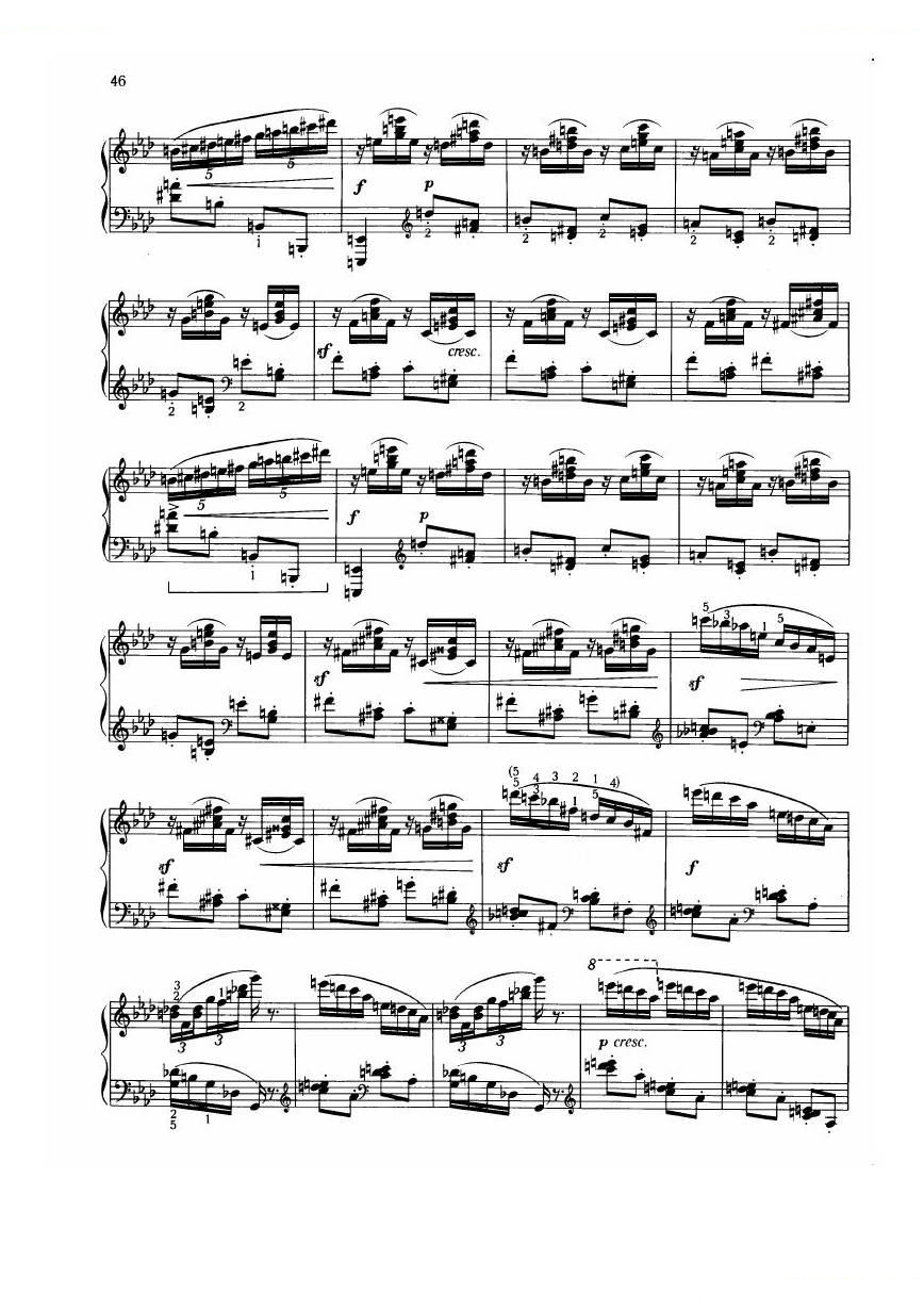 Dohnanyi_Etude Op.28 - 6 6 -