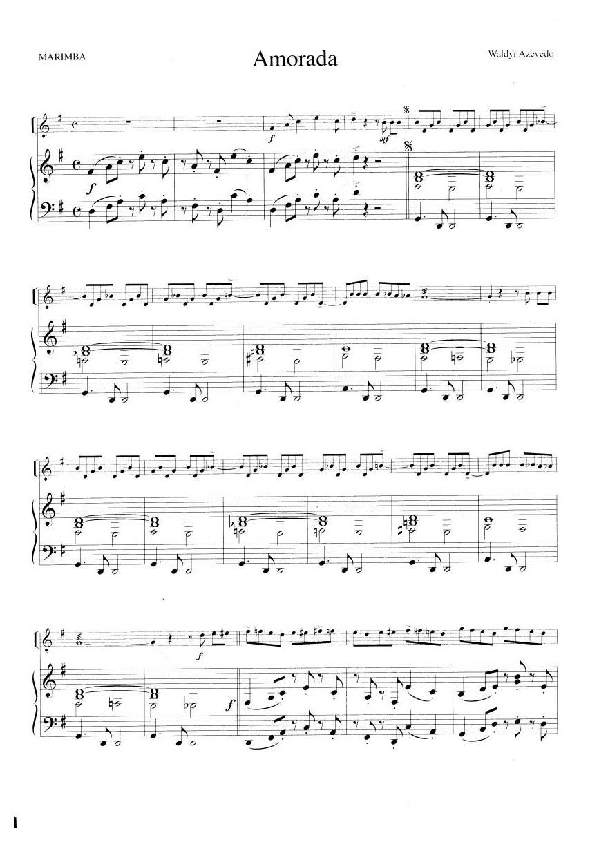 Azevedo - Amorada (marimba) Amorada (marimba) -