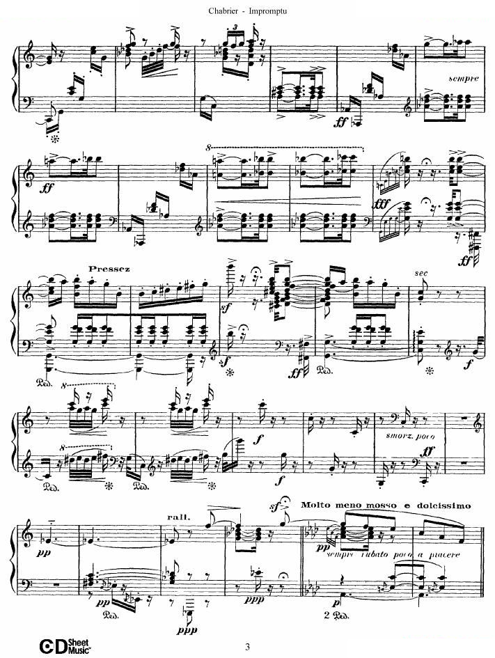 Chabrier - Impromptu Impromptu -