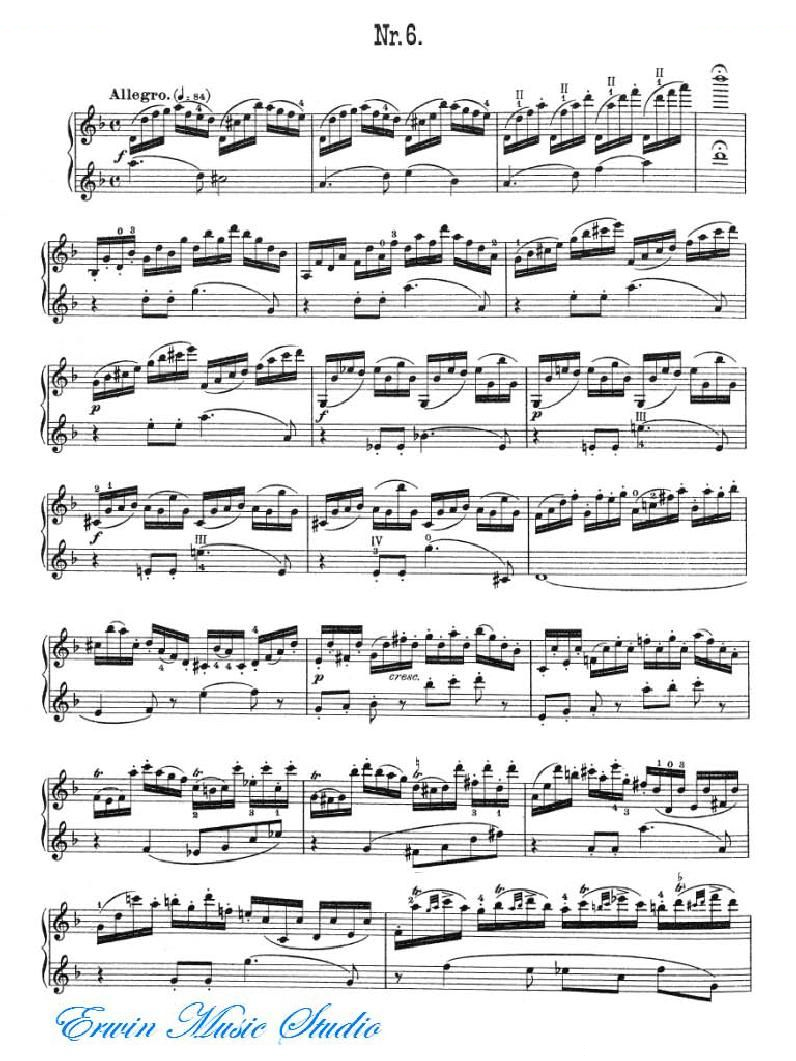 加维尼耶-24首隨想曲Pierre Gavinies 24 Caprices 05-08 提琴谱
