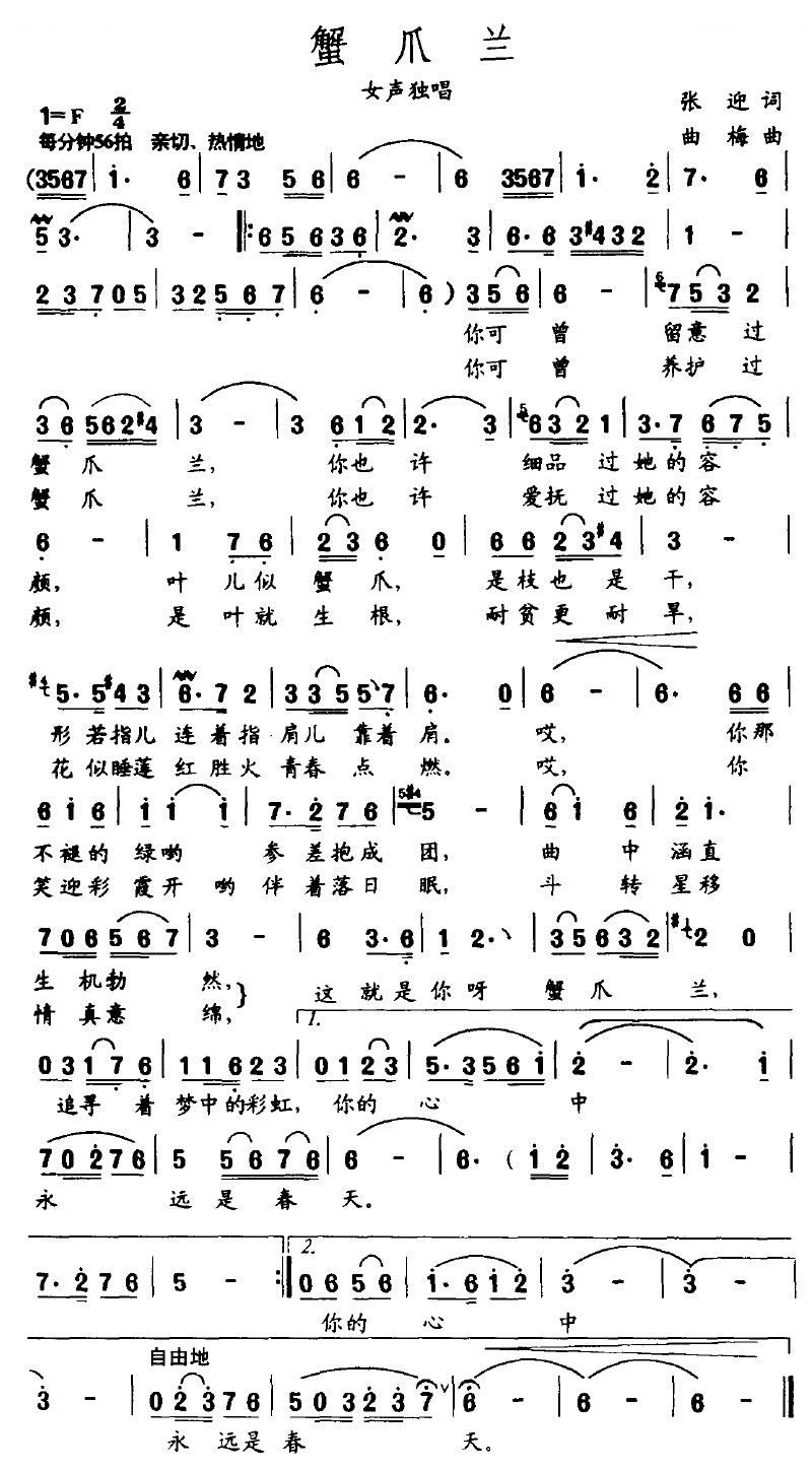 蟹爪兰