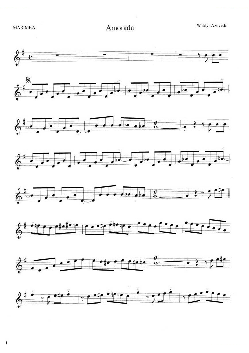 Azevedo - Amorada (marimba) Amorada (marimba) -