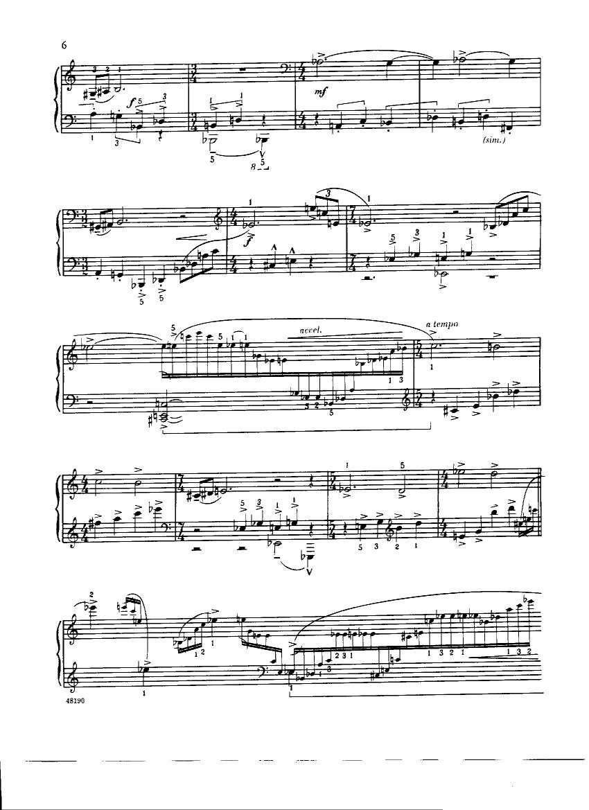 Corigliano - Etude Fantasy Etude Fantasy -