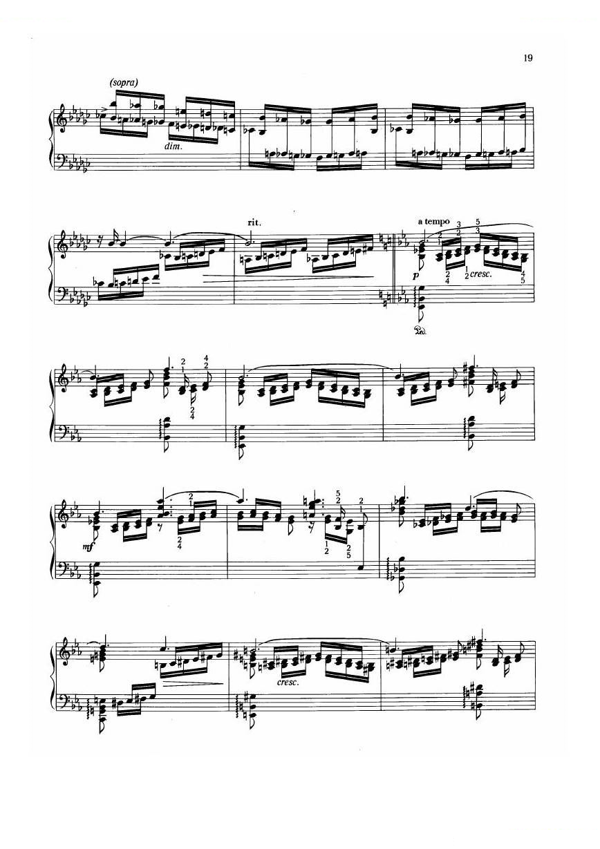 Dohnanyi_Etude Op.28 - 3 3 -