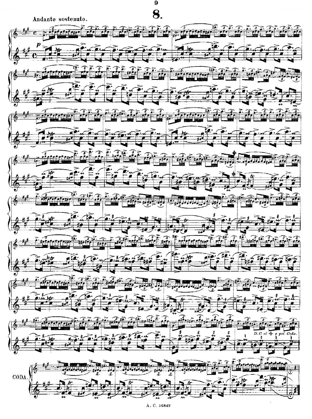 24首长笛练习曲 Op.21 之1—12 铜管乐谱